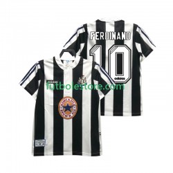 Primera Equipación del Newcastle United FERDINANE 10 Retro 1995 1997 Manga Corta para Hombre Primera Equipación del Newcastle United FERDINANE 10 Retro 1995 1997 Manga Corta para Hombre