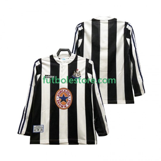 Primera Equipación del Newcastle United Retro 1995 1997 ML para Hombre Primera Equipación del Newcastle United Retro 1995 1997 ML para Hombre