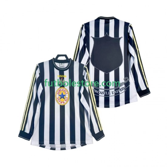 Primera Equipación del Newcastle United Retro 1997 1999 ML para Hombre Primera Equipación del Newcastle United Retro 1997 1999 ML para Hombre