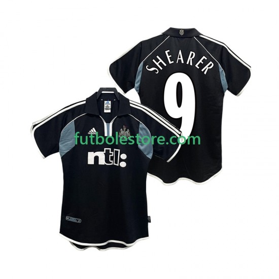 Segunda Equipación del Newcastle United SHEARER 9 Retro 2000 2001 Manga Corta para Hombre Segunda Equipación del Newcastle United SHEARER 9 Retro 2000 2001 Manga Corta para Hombre