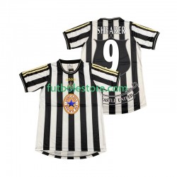 Primera Equipación del Newcastle United SHEARER 9 Retro 1997 1999 Manga Corta para Hombre