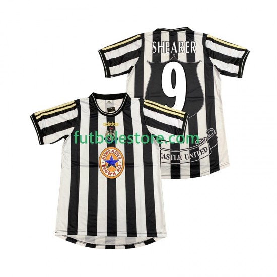 Primera Equipación del Newcastle United SHEARER 9 Retro 1997 1999 Manga Corta para Hombre Primera Equipación del Newcastle United SHEARER 9 Retro 1997 1999 Manga Corta para Hombre