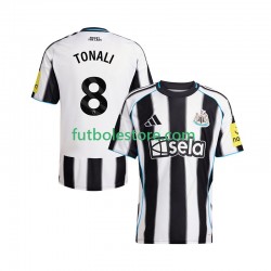 Primera Equipación del Newcastle United Sandro Tonali 8 2025-2026 Manga Corta para Hombre