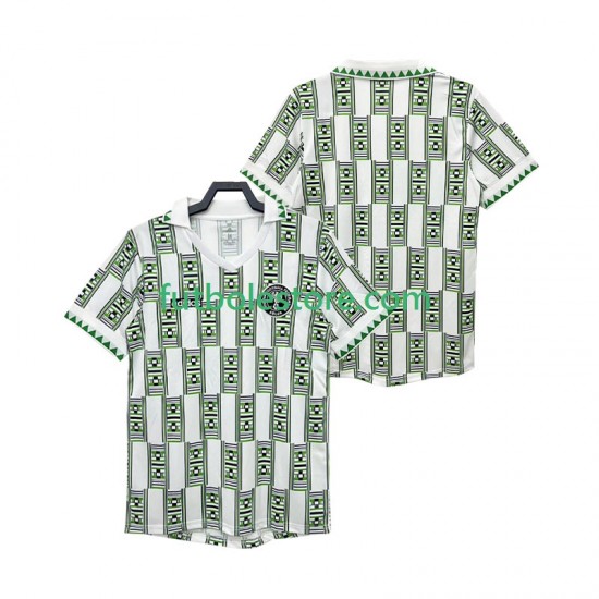 Segunda Equipación del Nigeria Retro 1994 Manga Corta para Hombre Segunda Equipación del Nigeria Retro 1994 Manga Corta para Hombre