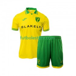 Primera Equipación del Norwich City 2025-2026 Manga Corta para Niño (Camiseta y pantalón)