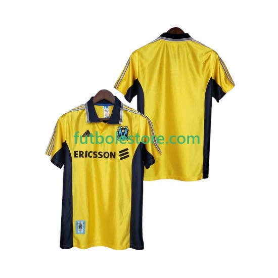 Tercera Equipación del Olympique de Marsella Retro 1998 1999 Manga Corta para Hombre Tercera Equipación del Olympique de Marsella Retro 1998 1999 Manga Corta para Hombre
