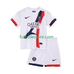 Segunda Equipación del Paris Saint-Germain 2025-2026 Manga Corta para Niño (Camiseta y pantalón)
