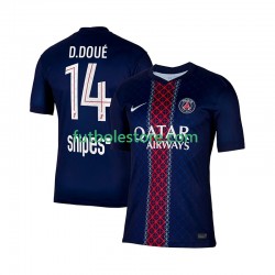 Primera Equipación del Paris Saint-Germain Desire Doue 14 2025-2026 Manga Corta para Hombre