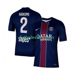 Primera Equipación del Paris Saint-Germain Hakimi 2 2025-2026 Manga Corta para Hombre