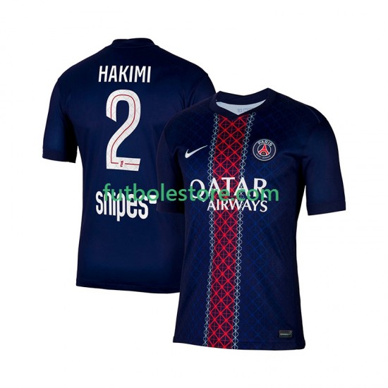 Primera Equipación del Paris Saint-Germain Hakimi 2 2025-2026 Manga Corta para Hombre Primera Equipación del Paris Saint-Germain Hakimi 2 2025-2026 Manga Corta para Hombre