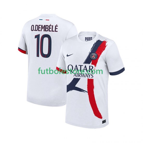 Segunda Equipación del Paris Saint-Germain Ousmane Dembele 10 2025-2026 Manga Corta para Hombre Segunda Equipación del Paris Saint-Germain Ousmane Dembele 10 2025-2026 Manga Corta para Hombre