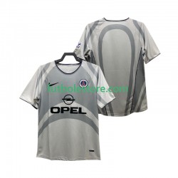 Segunda Equipación del Paris Saint-Germain Retro 2001 2002 Manga Corta para Hombre