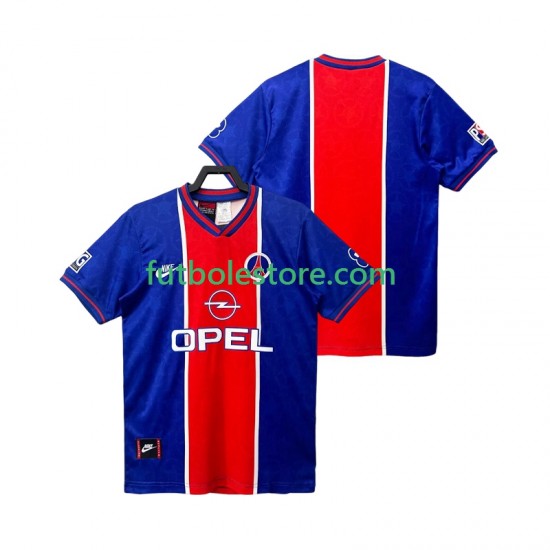 Primera Equipación del Paris Saint-Germain Retro 1995 1996 Manga Corta para Hombre Primera Equipación del Paris Saint-Germain Retro 1995 1996 Manga Corta para Hombre
