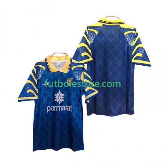 Segunda Equipación del Parma Retro 1995 1996 Manga Corta para Hombre Segunda Equipación del Parma Retro 1995 1996 Manga Corta para Hombre