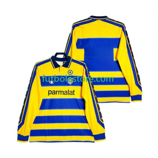 Primera Equipación del Parma Retro 1999 2000 ML para Hombre Primera Equipación del Parma Retro 1999 2000 ML para Hombre