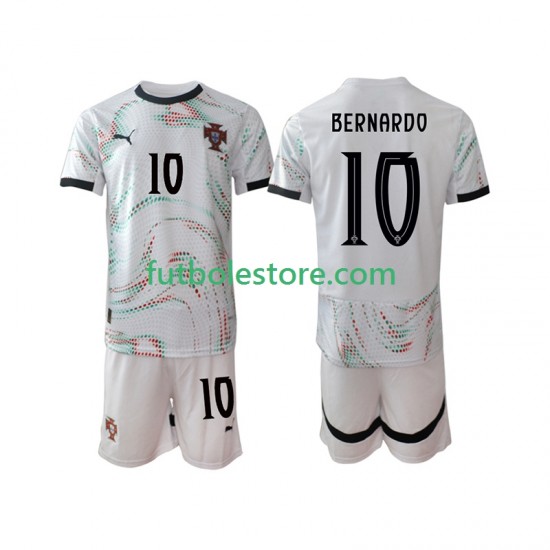 Segunda Equipación del Portugal Bernardo Silva 10 2025-2026 Manga Corta para Niño (Camiseta y pantalón) Segunda Equipación del Portugal Bernardo Silva 10 2025-2026 Manga Corta para Niño (Camiseta y pantalón)