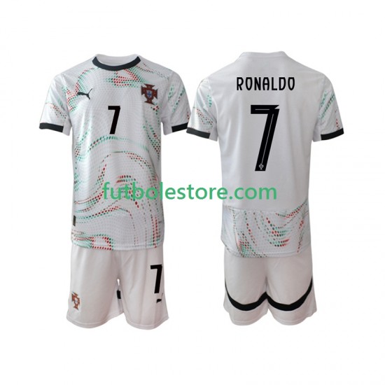 Segunda Equipación del Portugal Cristiano Ronaldo 7 2025 Manga Corta para Niño (Camiseta y pantalón) Segunda Equipación del Portugal Cristiano Ronaldo 7 2025 Manga Corta para Niño (Camiseta y pantalón)