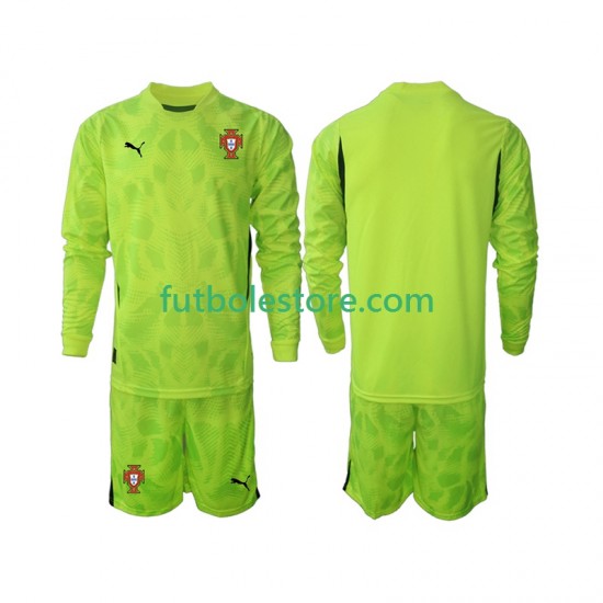 Primera Equipación del Portugal Portero 2025 ML para Niño (Camiseta y pantalón) Primera Equipación del Portugal Portero 2025 ML para Niño (Camiseta y pantalón)