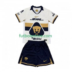 Primera Equipación del Pumas UNAM 2025-2026 Manga Corta para Niño (Camiseta y pantalón)