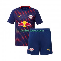 Segunda Equipación del RB Leipzig 2025-2026 Manga Corta para Niño (Camiseta y pantalón)