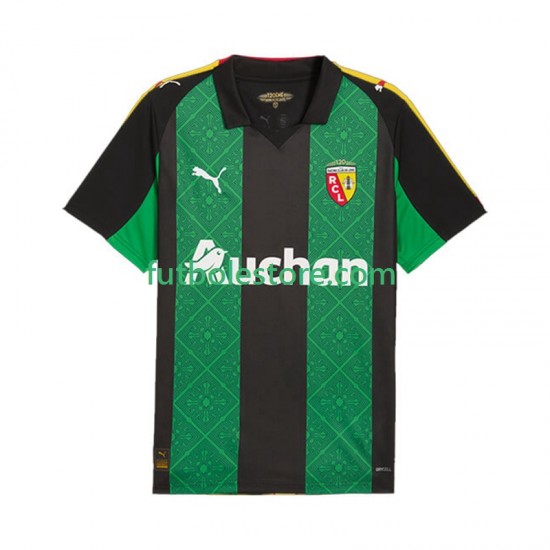 Segunda Equipación del RC Lens 2025-2026 Manga Corta para Hombre Segunda Equipación del RC Lens 2025-2026 Manga Corta para Hombre