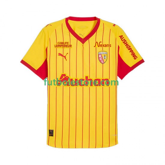 Primera Equipación del RC Lens 2025-2026 Manga Corta para Hombre Primera Equipación del RC Lens 2025-2026 Manga Corta para Hombre