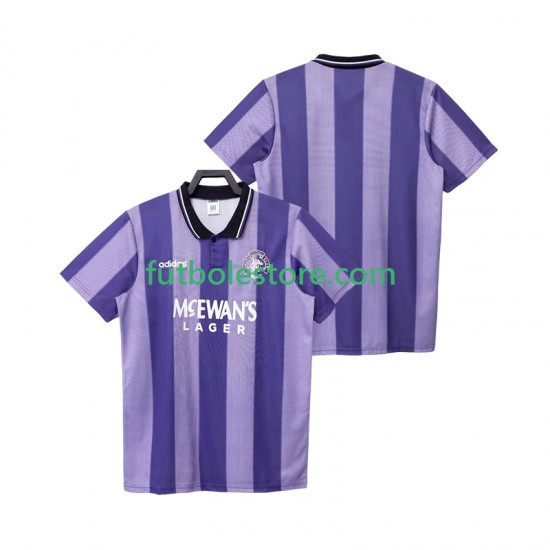 Tercera Equipación del Rangers Retro 1993 1994 Manga Corta para Hombre Tercera Equipación del Rangers Retro 1993 1994 Manga Corta para Hombre