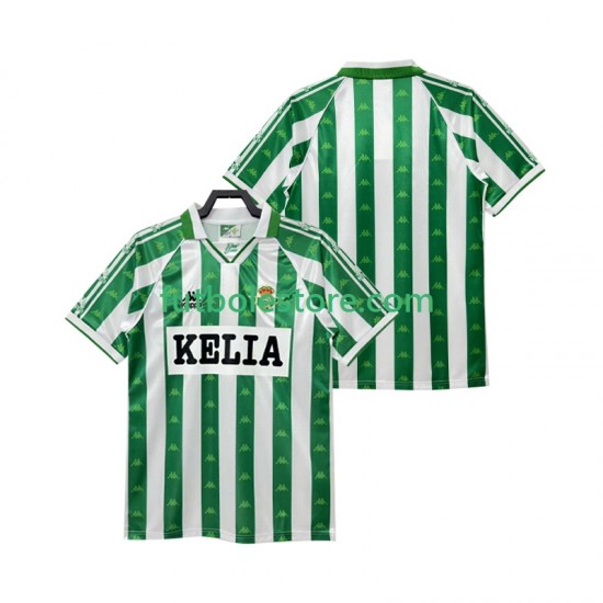 Primera Equipación del Real Betis Retro 1995 1996 Manga Corta para Hombre Primera Equipación del Real Betis Retro 1995 1996 Manga Corta para Hombre