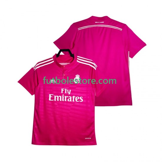Segunda Equipación del Real Madrid Retro 2014 2015 Manga Corta para Hombre Segunda Equipación del Real Madrid Retro 2014 2015 Manga Corta para Hombre