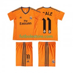 Tercera Equipación del Real Madrid BALE 11 Retro 2013 2014 Manga Corta para Niño (Camiseta y pantalón)