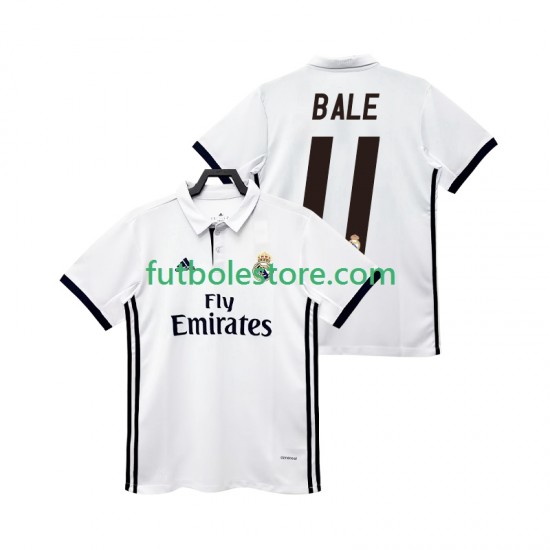 Primera Equipación del Real Madrid BALE 11 Retro 2017 2018 Manga Corta para Hombre Primera Equipación del Real Madrid BALE 11 Retro 2017 2018 Manga Corta para Hombre
