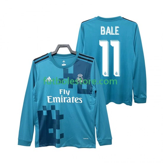 Tercera Equipación del Real Madrid BALE 11 Retro 2017 2018 ML para Hombre Tercera Equipación del Real Madrid BALE 11 Retro 2017 2018 ML para Hombre