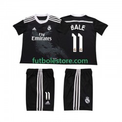 Tercera Equipación del Real Madrid Bale 11 Retro 2014 Manga Corta para Niño (Camiseta y pantalón)