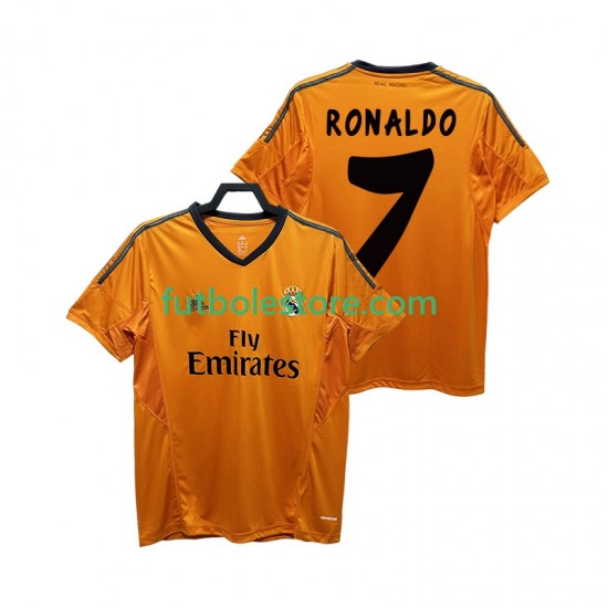 Tercera Equipación del Real Madrid CRISTIANO RONALDO 7 Retro 2013 2014 Manga Corta para Hombre Tercera Equipación del Real Madrid CRISTIANO RONALDO 7 Retro 2013 2014 Manga Corta para Hombre