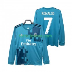 Tercera Equipación del Real Madrid CRISTIANO RONALDO 7 Retro 2017 2018 ML para Hombre