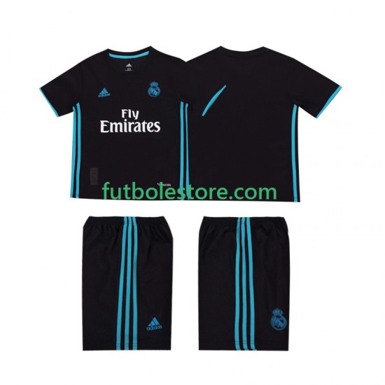 Segunda Equipación del Real Madrid Retro 2017 2018 Manga Corta para Niño (Camiseta y pantalón) Segunda Equipación del Real Madrid Retro 2017 2018 Manga Corta para Niño (Camiseta y pantalón)
