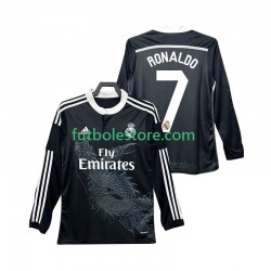 Tercera Equipación del Real Madrid Cristiano Ronaldo 7 Retro 2014 2015 ML para Hombre