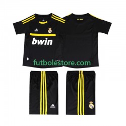 Primera Equipación del Real Madrid Portero Retro 2011-2012 Manga Corta para Niño (Camiseta y pantalón)