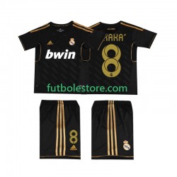 Segunda Equipación del Real Madrid KAKA 8 Retro 2011-2012 Manga Corta para Niño (Camiseta y pantalón)
