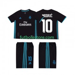 Segunda Equipación del Real Madrid Modric 10 Retro 2017 2018 Manga Corta para Niño (Camiseta y pantalón)