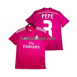 Segunda Equipación del Real Madrid PEPE 3 Retro 2014 2015 Manga Corta para Hombre