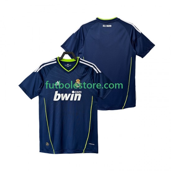 Segunda Equipación del Real Madrid Retro 2010 2011 Manga Corta para Hombre Segunda Equipación del Real Madrid Retro 2010 2011 Manga Corta para Hombre