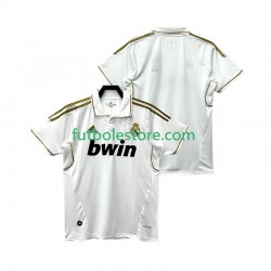 Primera Equipación del Real Madrid Retro 2011 2012 Manga Corta para Hombre