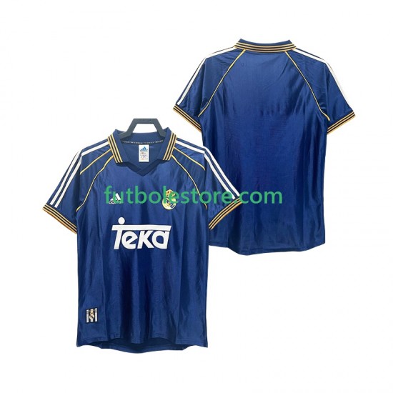 Tercera Equipación del Real Madrid Retro 1998 2000 Manga Corta para Hombre Tercera Equipación del Real Madrid Retro 1998 2000 Manga Corta para Hombre