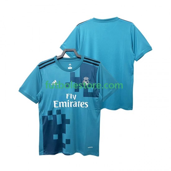 Tercera Equipación del Real Madrid Retro 2017 2018 Manga Corta para Hombre Tercera Equipación del Real Madrid Retro 2017 2018 Manga Corta para Hombre