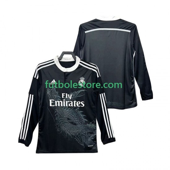 Tercera Equipación del Real Madrid Retro 2014 2015 ML para Hombre Tercera Equipación del Real Madrid Retro 2014 2015 ML para Hombre