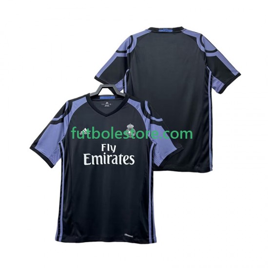 Tercera Equipación del Real Madrid Retro 2016 2017 Manga Corta para Hombre Tercera Equipación del Real Madrid Retro 2016 2017 Manga Corta para Hombre