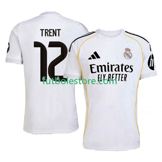 Primera Equipación del Real Madrid Trent Alexander-Arnold 12 2025-2026 Manga Corta para Hombre Primera Equipación del Real Madrid Trent Alexander-Arnold 12 2025-2026 Manga Corta para Hombre