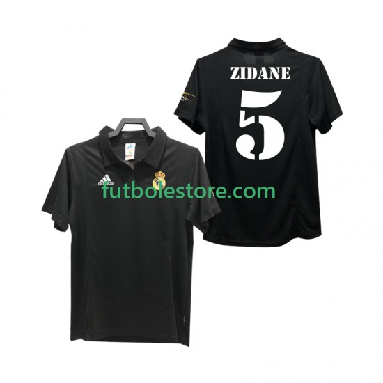 Segunda Equipación del Real Madrid ZIDANE 5 Retro 2002 2003 Manga Corta para Hombre Segunda Equipación del Real Madrid ZIDANE 5 Retro 2002 2003 Manga Corta para Hombre