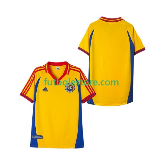Primera Equipación del Rumania Retro 2000 Manga Corta para Hombre Primera Equipación del Rumania Retro 2000 Manga Corta para Hombre